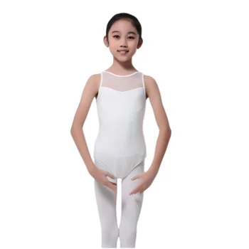 Horúce Módne Deti, Dievčatá, Deti, Letné Bez Rukávov Dance Trikot Úsek Kombinézu Balet Topy Kostým