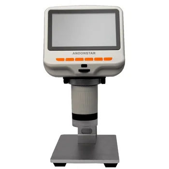 Andonstar AD105S Digitálny USB Mikroskop 4.3 palcový vstavanom Displeji Listov Tkaniny pozorovanie Darček pre Deti Rastlinných Buniek