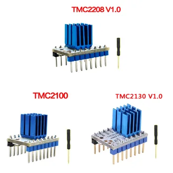 5 ks TMC2100 V1.3 TMC2130 V1.0 V1.1 TMC2208 Stepper Motor StepStick Vypnúť Ovládač Tichý Ochrany 3D Tlačiarne Diely TMC2100 Motora