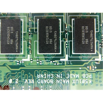 K501UB i7-6500 CPU GT940M 2GB VRAM 4 gb RAM Doske REV 2.0 Pre ASUS K501UX K501UB K501U notebook doske Testované