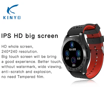 Smart hodinky Srdcovej frekvencie náramkové hodinky spánku tracker vzdialená kamera HD displejom super Bluetooth smartwatch ženy muži inteligentné hodiny