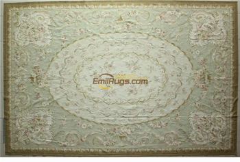 Vlastné koberec francúzsky aubusson koberec veľké hrubé koberce, ručne vyrábané turecký koberec kvetinový koberec