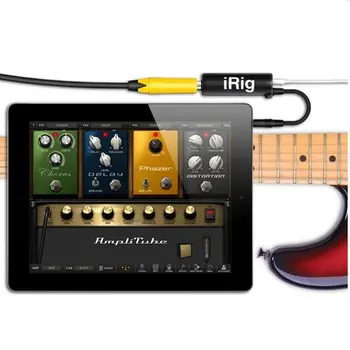 Horúce Gitara Interface I-Rig Converter Nahradenie Gitaru Pre Telefón Gitara Audio Rozhranie, Gitaru Guitar Tuner Line Irig Konvertor