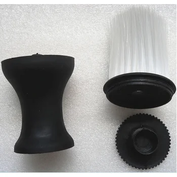 1pc Profesionálne Viacnásobné Použitie Kadernícke Čisté Krku Toaletný Mäkké Salon Hair Brush Holič Nástroje, 14.5 cm