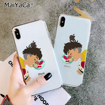 MaiYaCa Japonskom Anime Ponyo na Útese princezná Kryt Telefónu, pre iphone SE 2020 11 pro 8 7 66S Plus X XS MAX 5S SE XR