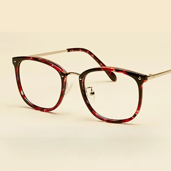Módne dámske okuliare rámy Optické Okuliare, Rám pre Ženy, mužov Retro Krátkozrakosť okuliare dioptrické okuliare full Okuliare