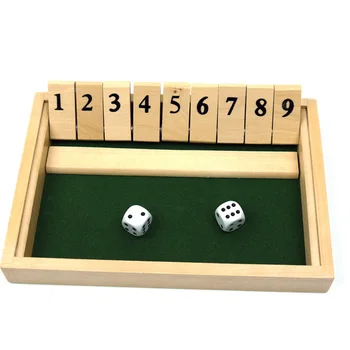 2/4 Prehrávače, Digitálne Puzzle Dosky GameShut Box Hra Číslo Pitnej Hry Pre Priatelia/Rodina