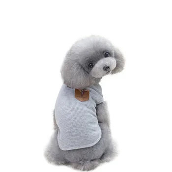 Dog T Shirt Vesta Bavlna Jar Psa Oblečenie Pre Malé Psy Chihuahua Mikina Lete Pevné Vrecku Oblečenie
