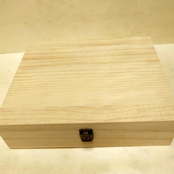 Drevené Esenciálny Olej Box Kontajner Organizátor Pevné Prírodné Drevo Skladovanie Prípade Užitočné