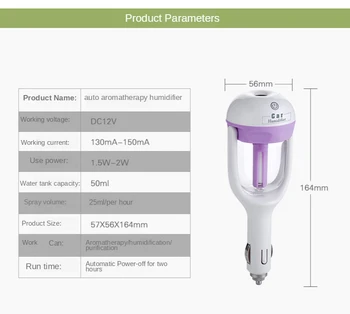 Prenosné LED Zvlhčovač Vzduchu Esenciálny Olej Difúzor Mini USB Zvlhčovač Vzduchu Čistička Auto ultrazvukové Aromaterapia Difúzor USB