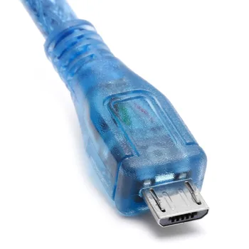 USB 2.0 A Male Micro B 5pin Muž 28/24AWG Údaje Nabíjací Kábel Vysoká Rýchlosť 1,5 M