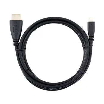 1,5 M HDMI - Micro - HDMI - Converter Kábel 1080P Samec Samec Adaptér Konverzie Linka pre Tablet Digitálny Fotoaparát, TV Drop-Doprava