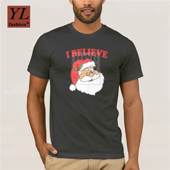 Móda Neslušné Santa Otec Vianoc T shirt Zábavné Nahé Spodnej mužov tričko šťastné a veselé vianoce, Santa Claus