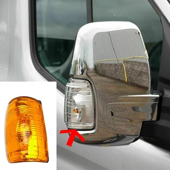Auto Krídlo Spätné Zrkadlo Indikátor Lampa Zase Signálneho Svetla Kryt Objektívu pre Ford Tranzit MK8 na roky-2020 1847387