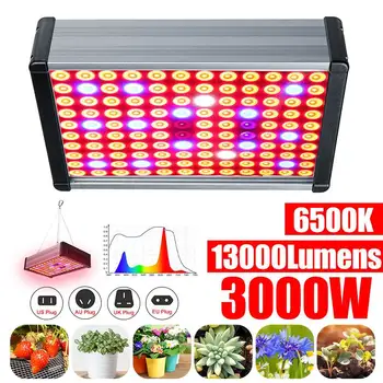 3000W Rastie Svietidlá LED Rásť Svetlo celé Spektrum Skleníkových Krytý Hydroponických Rastlín, Sadeníc Kvet Vysoký Výnos
