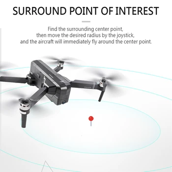 SJRC F11 PRO GPS Drone s 1080P/2K, HD Kamera Striedavé Quadcopter 28 minút FlyingTime Skladacia Dron VS SG906 B4W