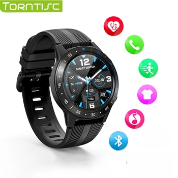 Torntisc M5S Šport Smartwatch Mužov Podporu SIM Karty 1.3 Palcový Full Kolo Dotyk Srdcovej frekvencie Vodotesný IP67 Kompas Počasie