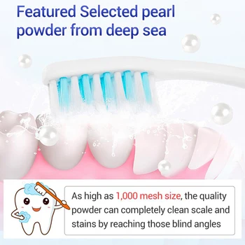 Pearl podstate na bielenie zubov prášok odstraňuje zubný škvrny zubného kameňa stomatológia, bielenie zubov zdravia a hygienu