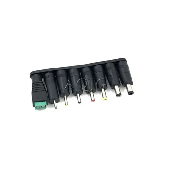 1 lot 8pcs DC Napájací Konektor 5.5 x 2.1 mm Žena Na 5.5*1.7 mm 4.8 2.5 2.1 0.7 3.5 4.0*1.35 mm micro usb termimal Muž Plug AQJG