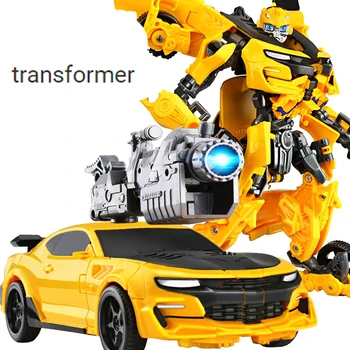 22-27 CM Najnovšie Zliatiny Kovov Transformer Movie 5 Hračky Anime Akcie Obrázok Robot Auto Dinosaura Model Chlapec Hračka Darčeky Anime Obrázok