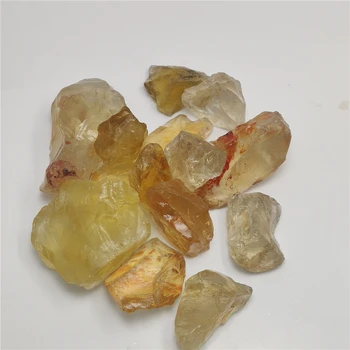 Vybrať Špeciálne Farby Surové Prírodné Citrine Kremeň Energie Liečivý Kameň Drsné Kamene Minerálne Vzor pre Výrobu Šperkov