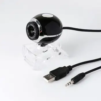Nové Originálne Webová Kamera PC Počítač Nočné Videnie, Webkamera USB Zadarmo Ovládač HD Kamera S Mikrofónom Auto-focus Web Cam Webkameru