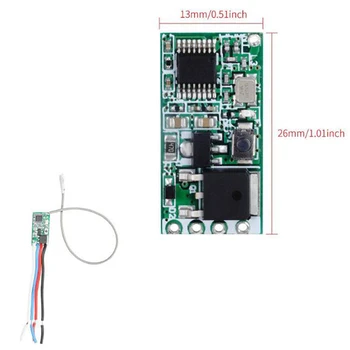 LED Svetlo Regulátor DC 3.6 V-24V DIY 433 Mhz 1CH RF Prijímač Relé Univerzálne Diaľkové Ovládanie Micro Switch Modul