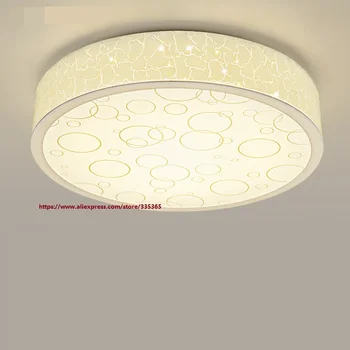 Biela / teplá biela 110v-220v akryl led stropné svietidlo 36w Dia.400mm led spálňa lampa 36w s diaľkovým ovládačom môže byť dimable
