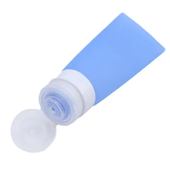 38ML/ 80ML Roztomilý Mini Travel Prenosné Silikónové Make Up Fľaša na Mlieko, Šampón Trubice Kontajner Skladovanie Fliaš