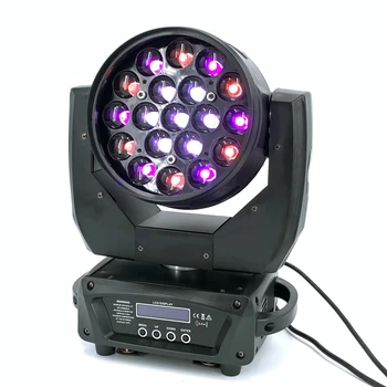 4in1 Letu Prípade 19x15W LED Zoom Lúč Umývanie Pohyblivé Hlavy svetla RGBW 4in1beam Profesionálne DJ/Bar LED Fáze DMX512 dj Svetlá