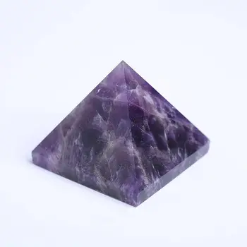 6typ Prírodné sen ametyst crystal pyramídy drahokam pyramídy leštené kremenné kryštály pyramid rán, pre domáce dekorácie