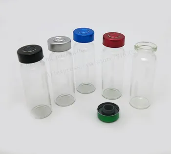 500 X 15ML jasné, sklenené ampulky fľaše so zátkou a flip viečka 1/2 oz Transparentné Sklo Kozmetické Fľaše