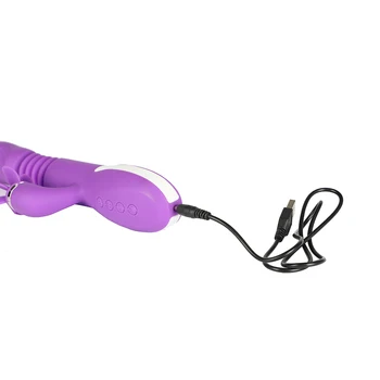 12 Rýchlosť Ohrevu Dildo Vibrátor Zdvíhateľnej G-Spot Vibrátor Roating Stimulátor Klitorisu Pošvy Mačička Masér Sexuálne Hračky pre Ženy
