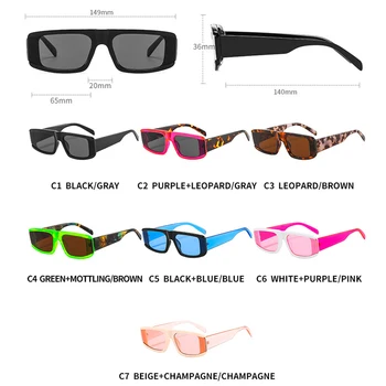 LongKeeper Malý Obdĺžnik Slnečné Okuliare Ženy, Luxusné Značky Black Námestie Slnečné Okuliare Mužov Cestovné Vintage Lunette De Soleil Femme