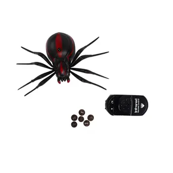 Realistické Falošné Spider Strašidelné Hračka na Diaľkové Ovládanie, RC Spider Žart Sviatok Vianočný Darček Model