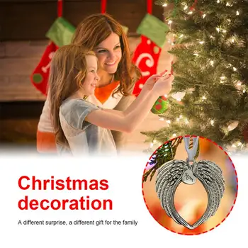 Vianočný Strom Dekorácie V Nebi Anjel Srdci Mama Pamätník Ornament Prívesok Vianočný Strom Dekorácie Drahocenná Pamiatka Darček