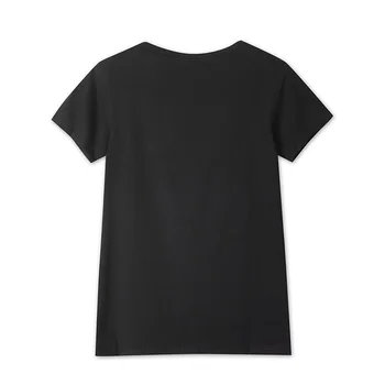 Voľné veľké veľkosti 3XL bavlna Hot vŕtanie čierna T-shirts ženy krátkym rukávom letné kórejská verzia Tees 2021 diamanty Trend Topy