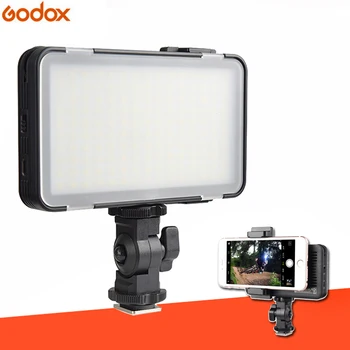 Godox LEDM150 5600K Mobilný Telefón LED Video Svetlo Jasné panel so zabudovaným Batérie Nabíjateľné Batérie (USB Power Charge)