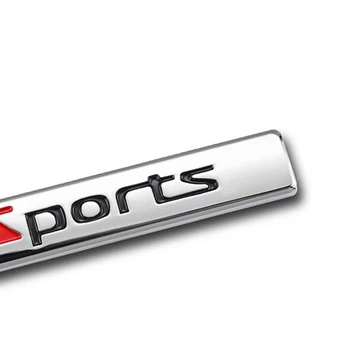 VIP Sport Znak Auto Odznak 3D Kovov Nálepky Príslušenstvo Pre Tesla Model 3 Model X Model S