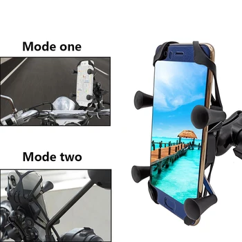 Univerzálne Motocyklové Mobilný Telefón Majiteľa S USB Rýchlo Nabíjačka Prepínač Pre Suzuki GSR600 GSR750 GSXS750 GSXR600 GSXR750 RM85