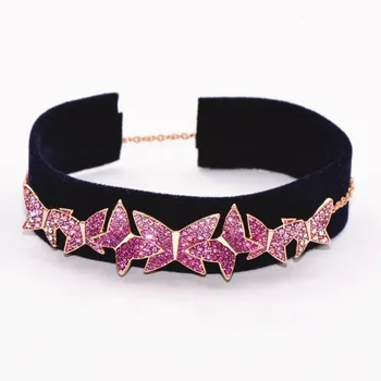 Vysoko kvalitné fashion, glamour romantické ružové motýľ náramok hot štýl farebné lietajúci motýľ žien náramok šperky