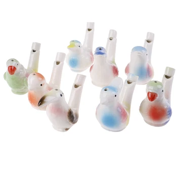 Vodného Vtáka Whistle Farebné Kresby Bathtime Hudobné Hračky pre Dieťa Raného Vzdelávania Vzdelávacie Deti Hračky Hudobné nástroje