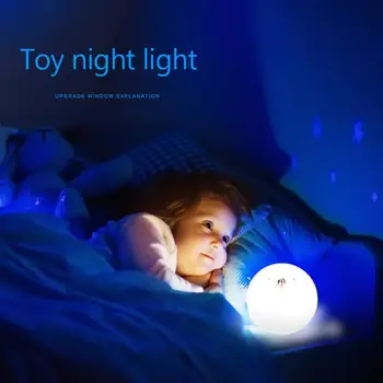 Farebné Silikónové Batérie LED Nočné Osvetlenie, detské Darčeky, Nočné Svetlá Svetlá Pre Domáce Deti Lampa