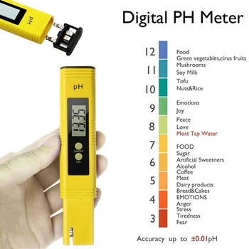 0.0-14.00 ph /0-9990ppm Prenosný Digitálny PH /TDS/ ES Meter Tester Pero pre Akvárium Pool Kvality Vody Lab PH Monitorovať Čistotu Vody