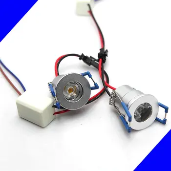 3W LED spot light mini LED downlight 50pcs/veľa AC85-265V bielej alebo teplej bielej skrinky LED svetlo, CE, RoHS
