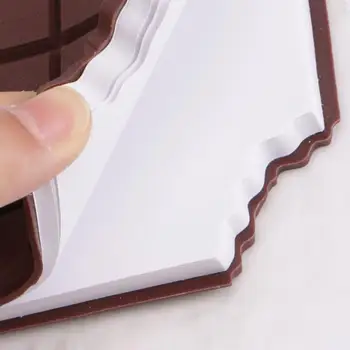 Uhryznutie Chocolate Notebook, Kvalitný Papier Memo Pad Školského Úradu, Kancelárske Potreby