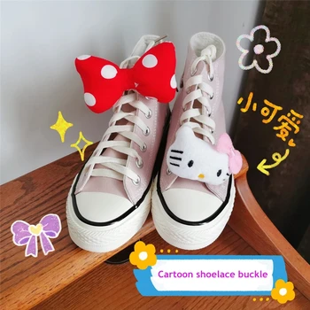 1PCS Komiksu, anime dekoratívne obuvi pracky DIY Tenisky plátno topánky dekorácie detí študent tvorivé topánky príslušenstvo
