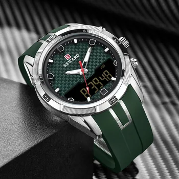 Montre Digitale Homme Duálne Zobrazovanie Mužov Vojenskej Náramkové hodinky LED Analógový Športové Hodinky Pánske Luxusné Značky Hodiny Reard Vip Chronometra