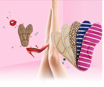 1Pair 3D Obuvi Vložky, Podložky, Vankúše Ženy Nohy Starostlivosť o Masáž Vysoké Podpätky Hubky DIY Rezanie Športu Podpora Klenby Protetických