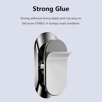 FLOVEME Telefón Magnetický Držiak Plechu 360 Otočiť Telefón Stojan Pre iPhone Xiao Samsung Auta GPS Magnet Držiak Na Stenu